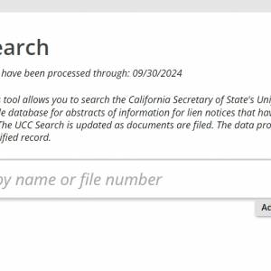 Comprehensive California UCC Search: Access Official Filings & Records